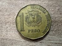 Δομινικανή Δημοκρατία - 1 πέσο (1993)