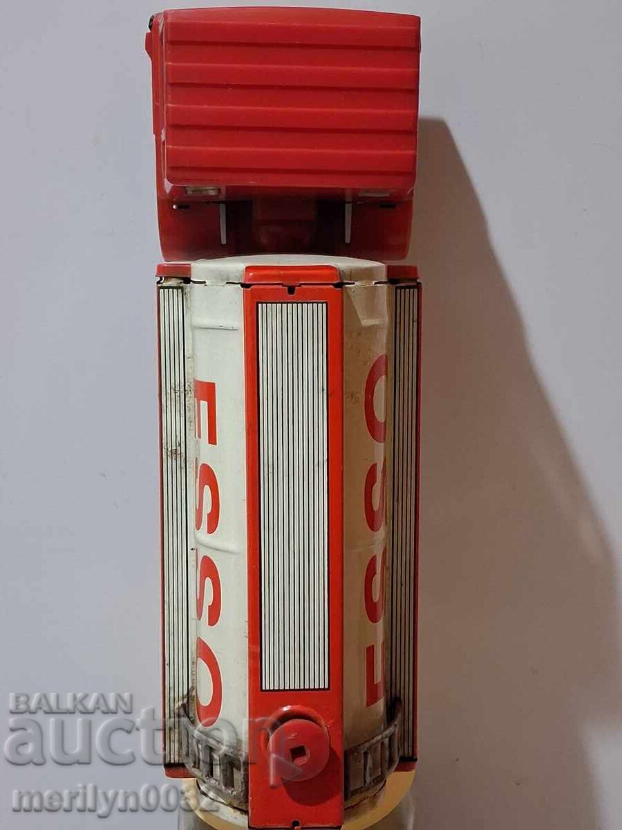 Παράδοση Γερμανικό μεταλλικό παιχνίδι αυτοκίνητο φορτηγό Ανατολικής Γερμανίας