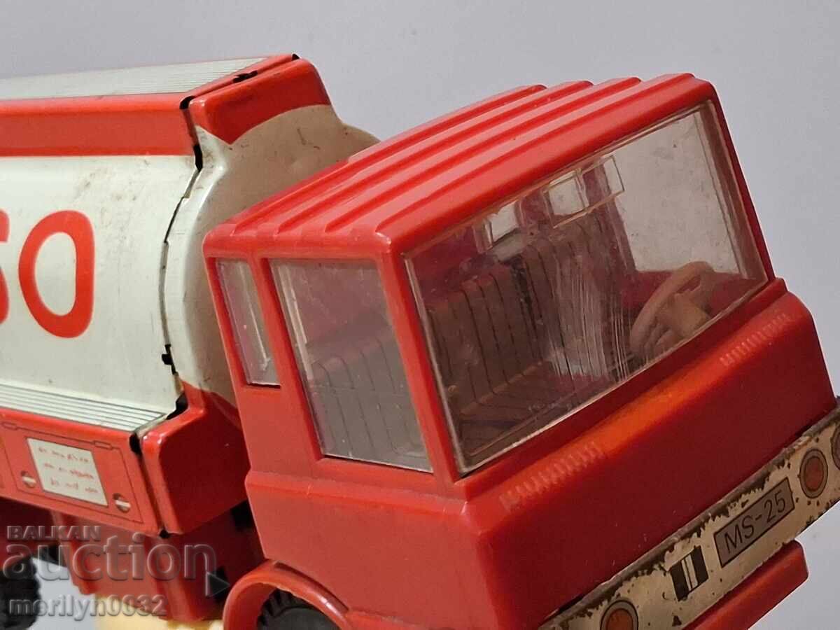 Γερμανικό μεταλλικό παιχνίδι αυτοκίνητο φορτηγό Ανατολικής Γερμανίας - 6