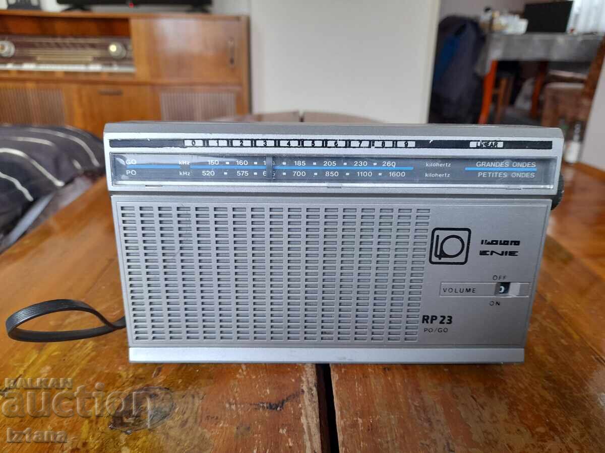 Παλιό ραδιόφωνο, ραδιοδέκτης Enie RP 23 με τιμή 90.00 BGN | € 46.02 Παλιό ραδιόφωνο, ραδιοδέκτης Enie RP 23 με τιμή 90.00 BGN | € 46.02