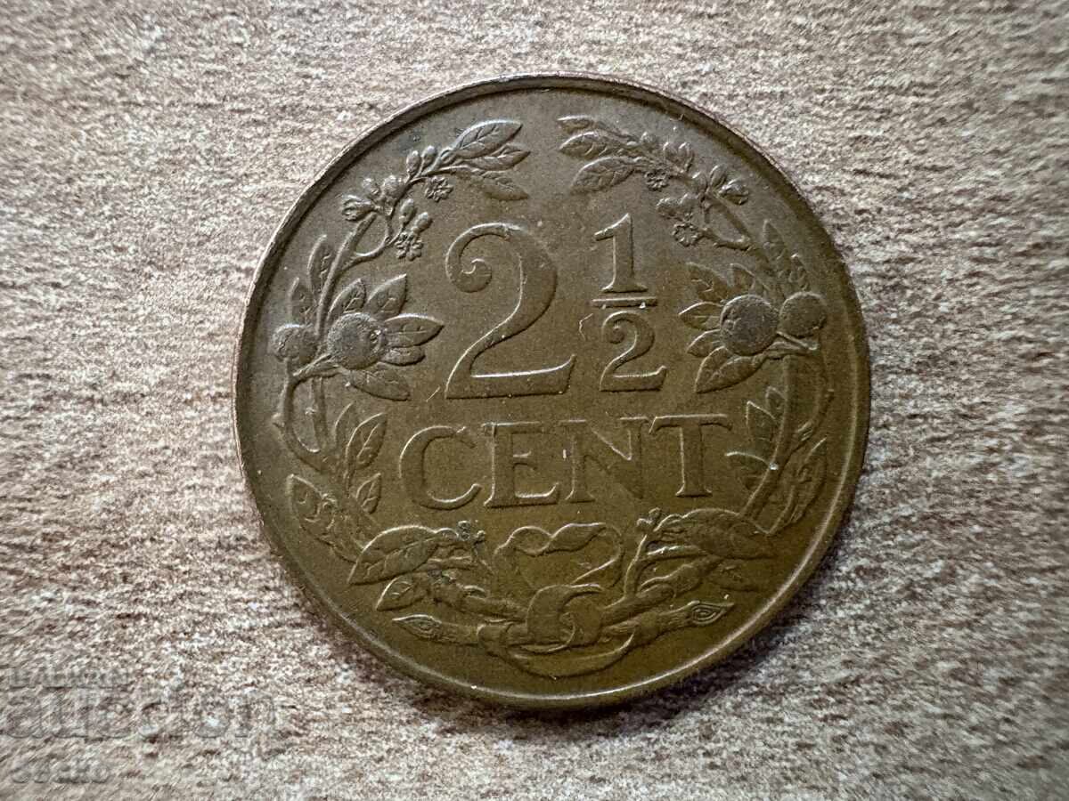 Κουρασάο - 2 και 1/2 σεντ (1947) Κουρασάο - 2 και 1/2 σεντ (1947)