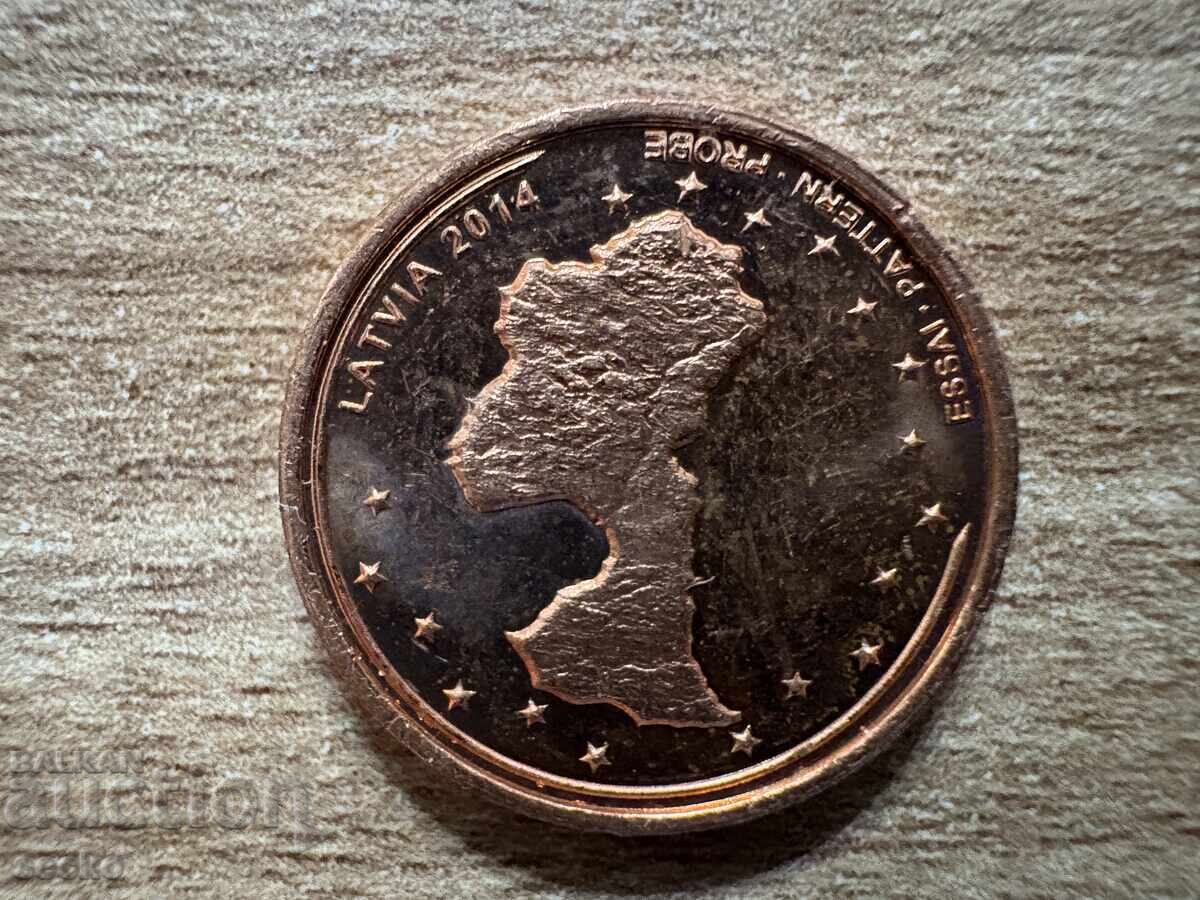 Λετονία - 2 σεντ (2014) - δοκίμιο (token) με τιμή 0.50 BGN | € 0.26 Λετονία - 2 σεντ (2014) - δοκίμιο (token) με τιμή 0.50 BGN | € 0.26