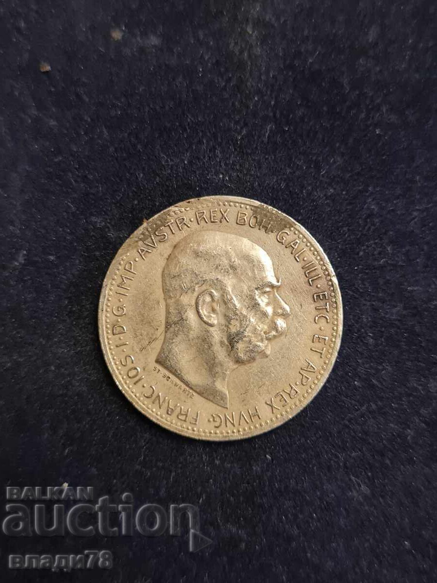 Auction  Silver coin 1 crown 1914