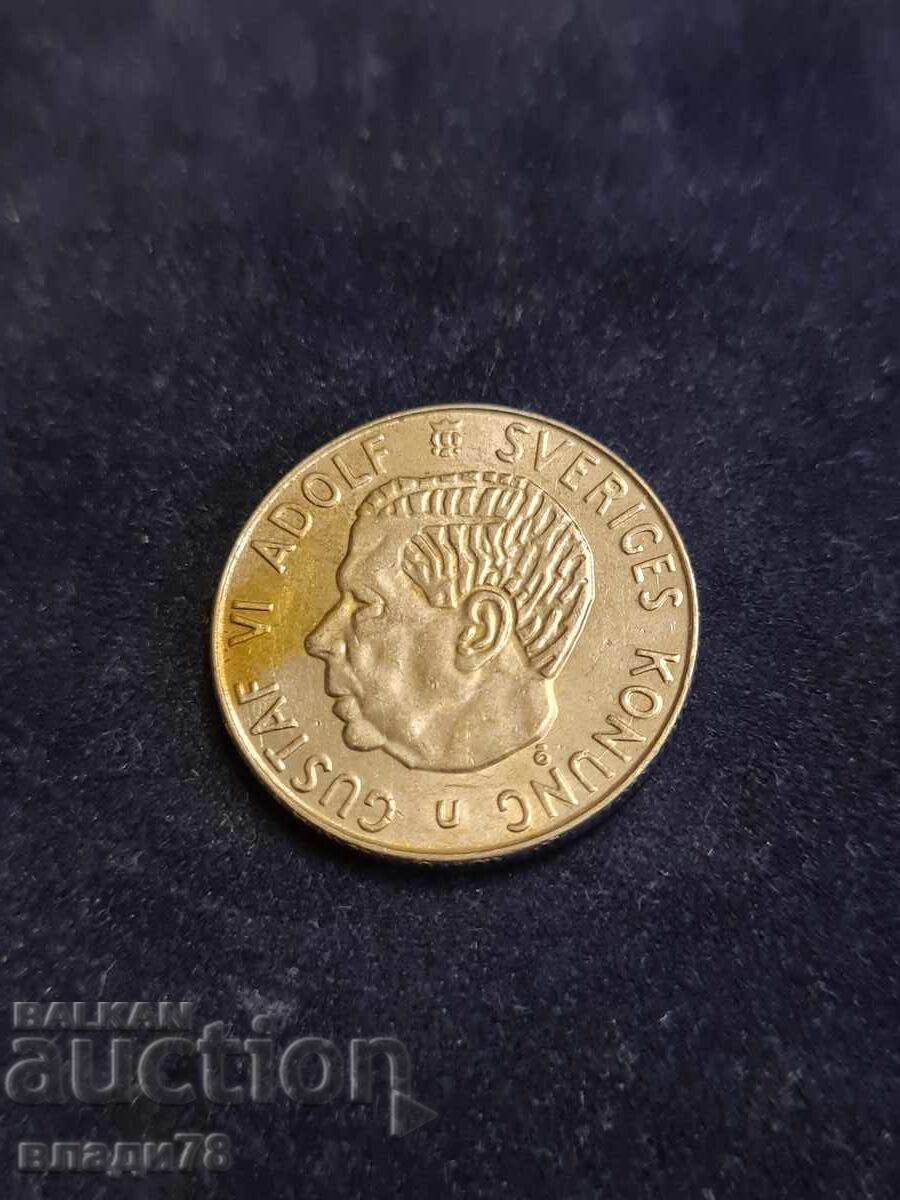 Auction Silver coin 1 crown 1965 Auction Silver coin 1 crown 1965