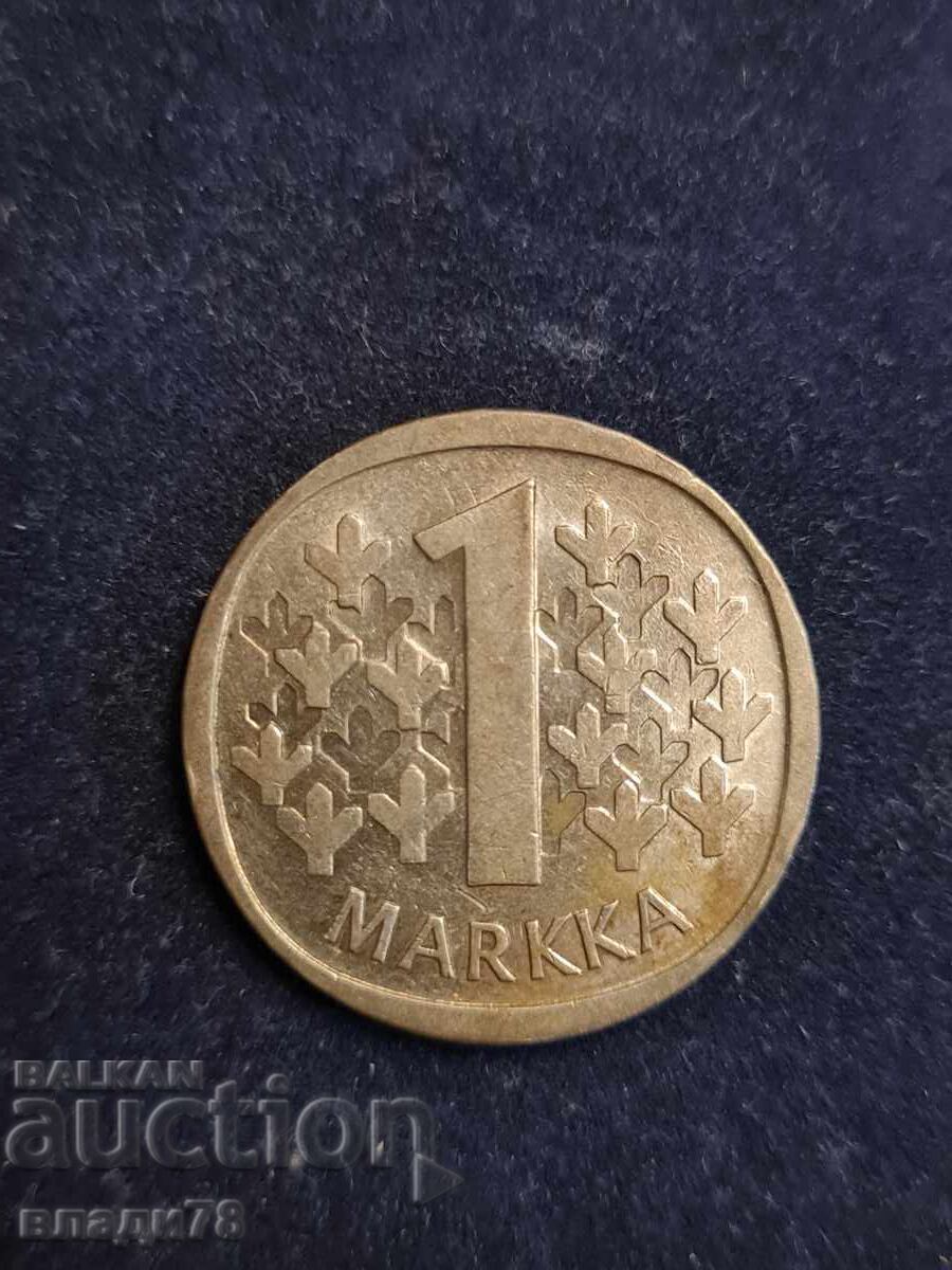 Silver coin 1 mark 1964 - 5 Silver coin 1 mark 1964 - 5