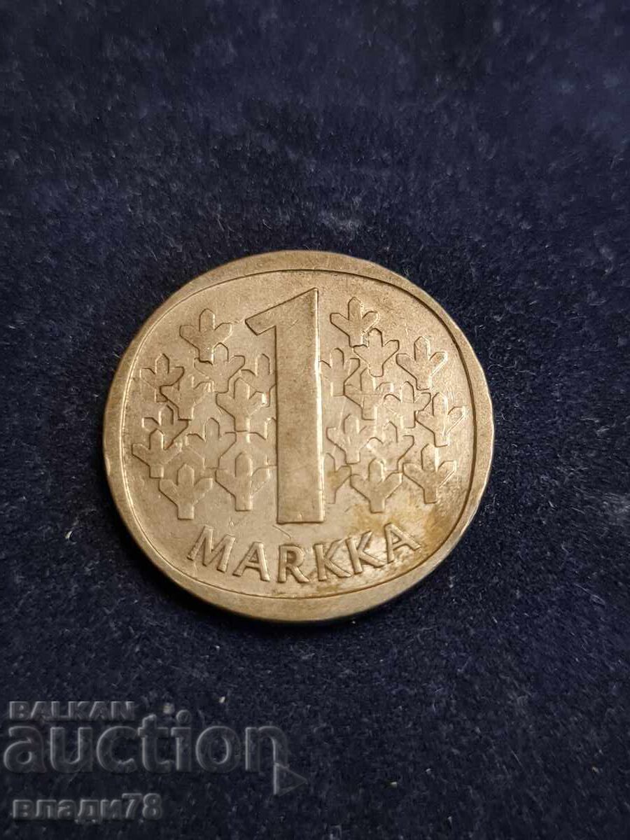 Silver coin 1 mark 1964 - 6 Silver coin 1 mark 1964 - 6