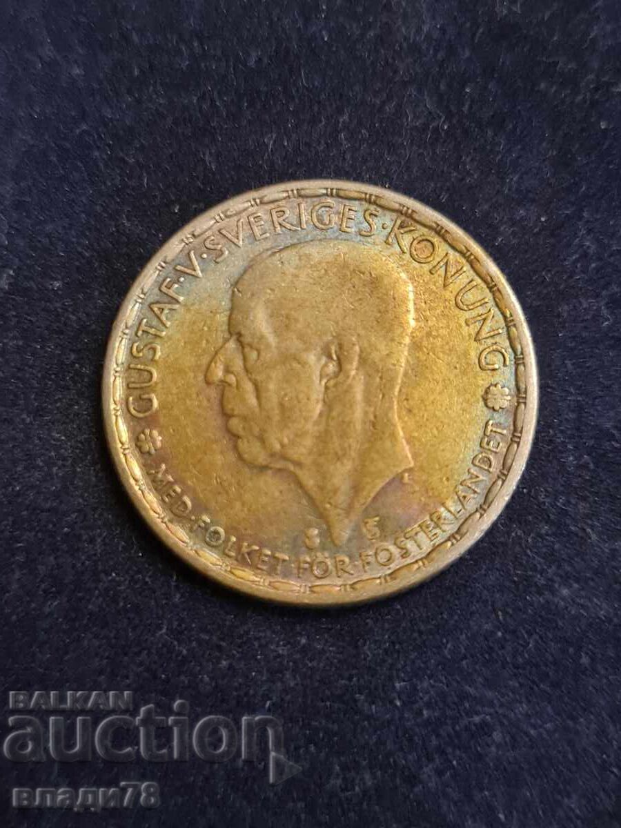 Silver coin 1 crown 1946 Silver coin 1 crown 1946