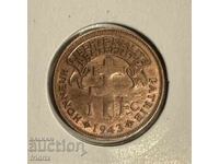 Madagascar 1 Franc 1943 ZHO