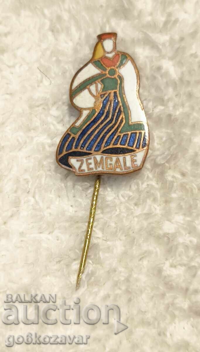 Latvian Soviet Badge - VIDZEME