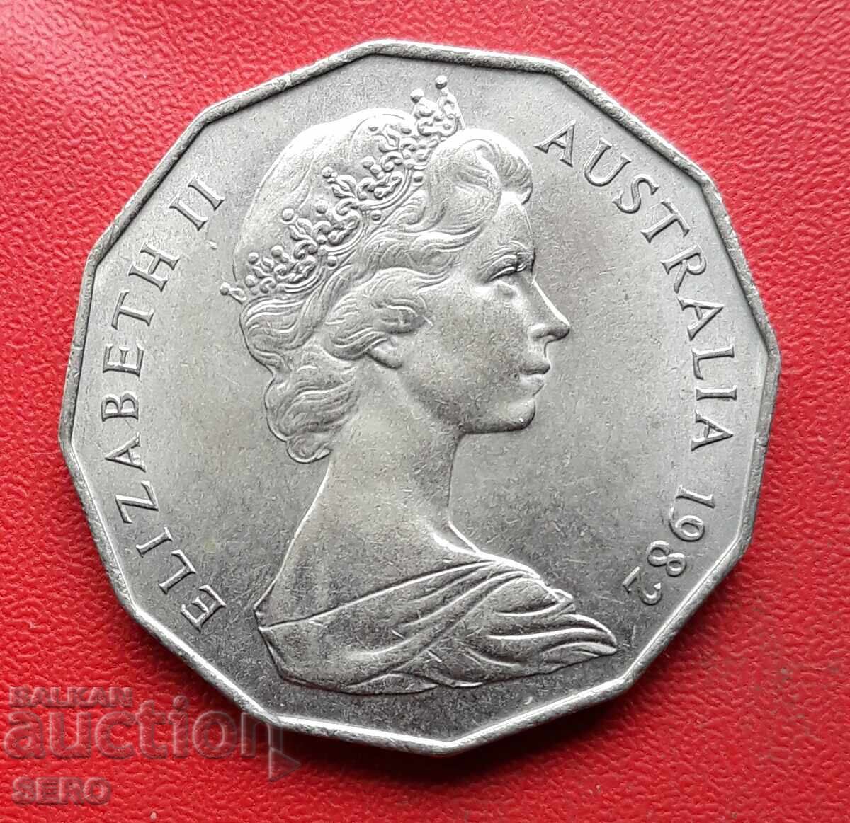 Αυστραλία - 50 σεντ 1982 - XII Αγώνες της Βρετανικής Κοινοπολιτείας με τιμή 3.01 BGN | € 1.54