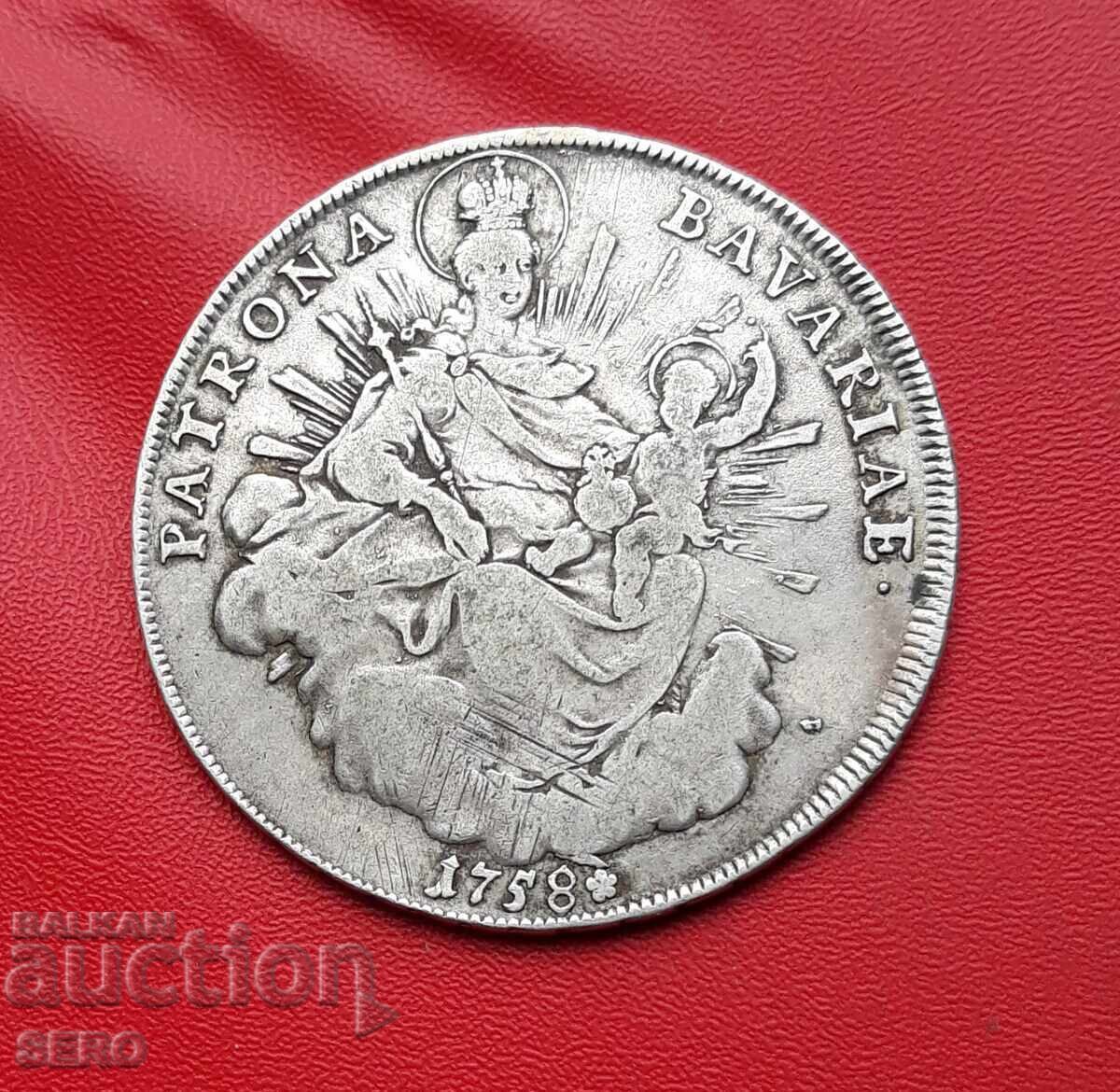 Германия-Бавария-талер 1758 с цена 189.00 лв. | € 96.63