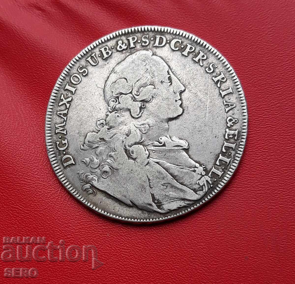 Германия-Бавария-талер 1758