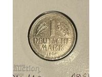 Germany 1 mark 1964 F AU