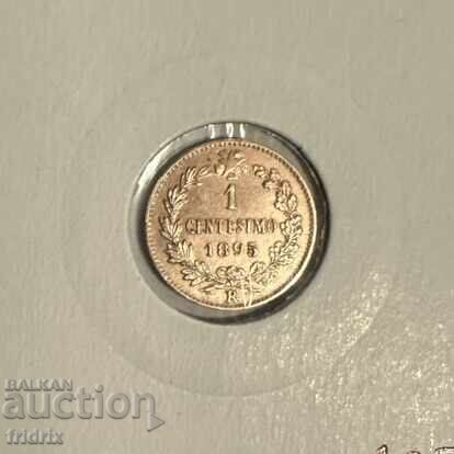 Auction  Italy 1 centesimo 1895 R ZHO