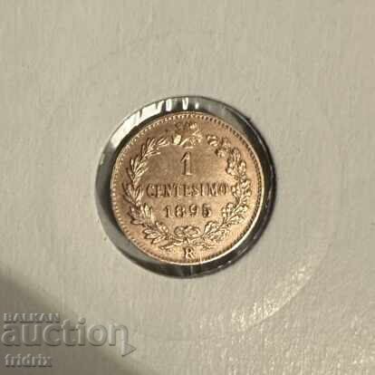 Italy 1 centesimo 1895 R ZHO