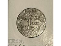 Morocco 1 franc 1924 JO