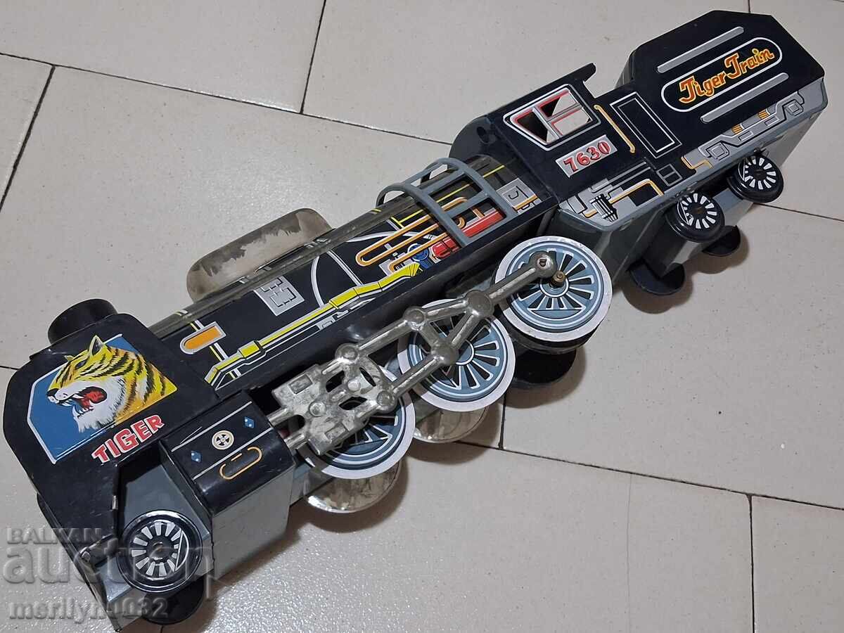 Παράδοση Παιδικό μεταλλικό παιχνίδι ατμομηχανή αυτοκίνητο βαγόνι τρένο