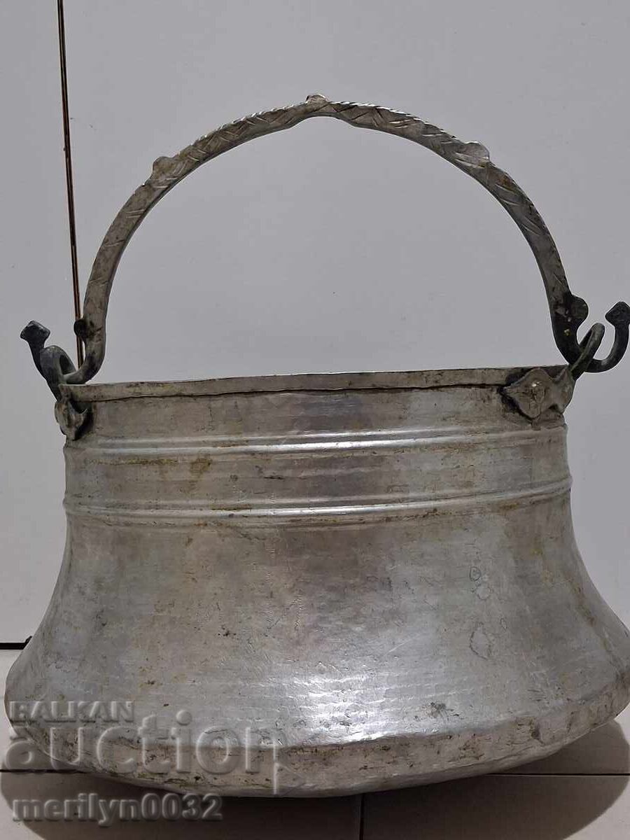 Κονσερβοποιημένο νόμισμα, καζάνι, χάλκινο, χάλκινο δοχείο