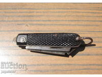 Β' Παγκοσμίου Πολέμου Στρατιωτικό μαχαίρι τσέπης Γερμανών στρατιωτών με τρύπα από σφαίρα