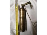 Antique small coffee grinder