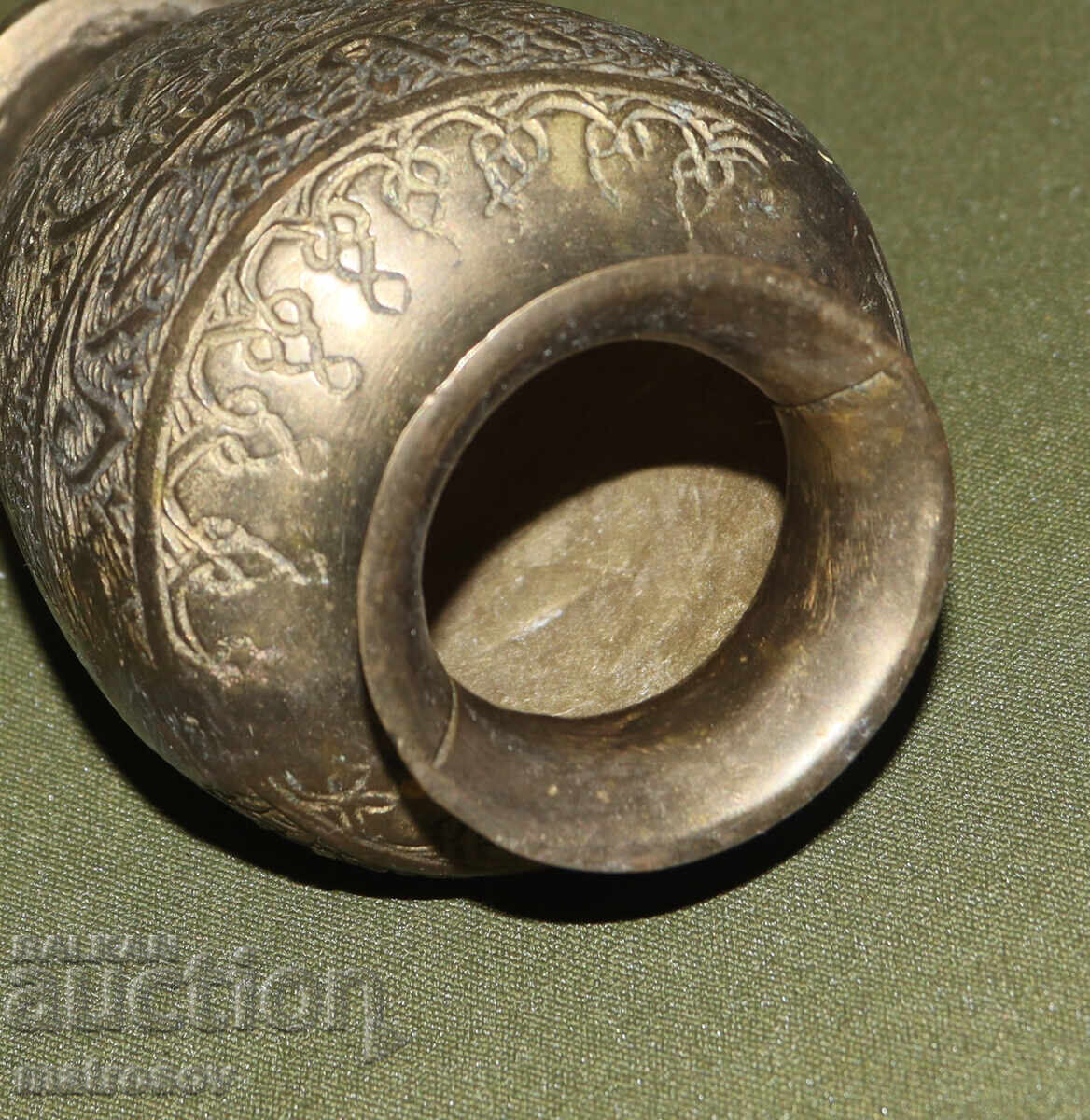 Vază decorativă din alamă - 6