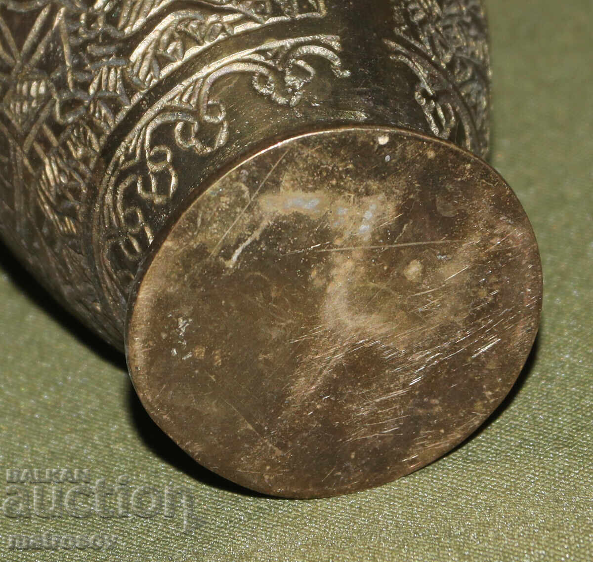 Vază decorativă din alamă - 7