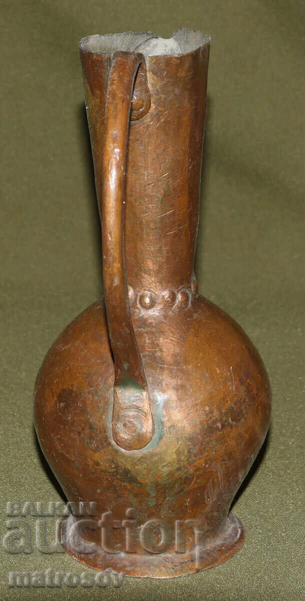 Canea tradițională din cupru, lucrată manual - 6