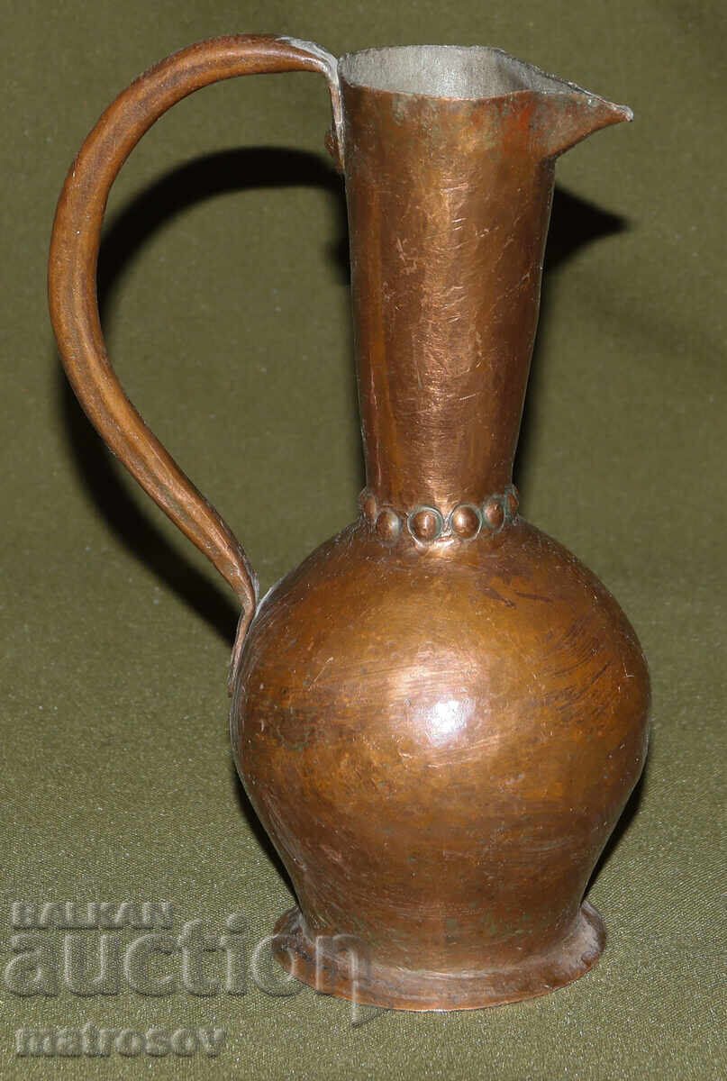 Canea tradițională din cupru, lucrată manual