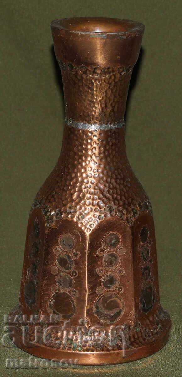 Delivery of Handmade traditional copper jug vase