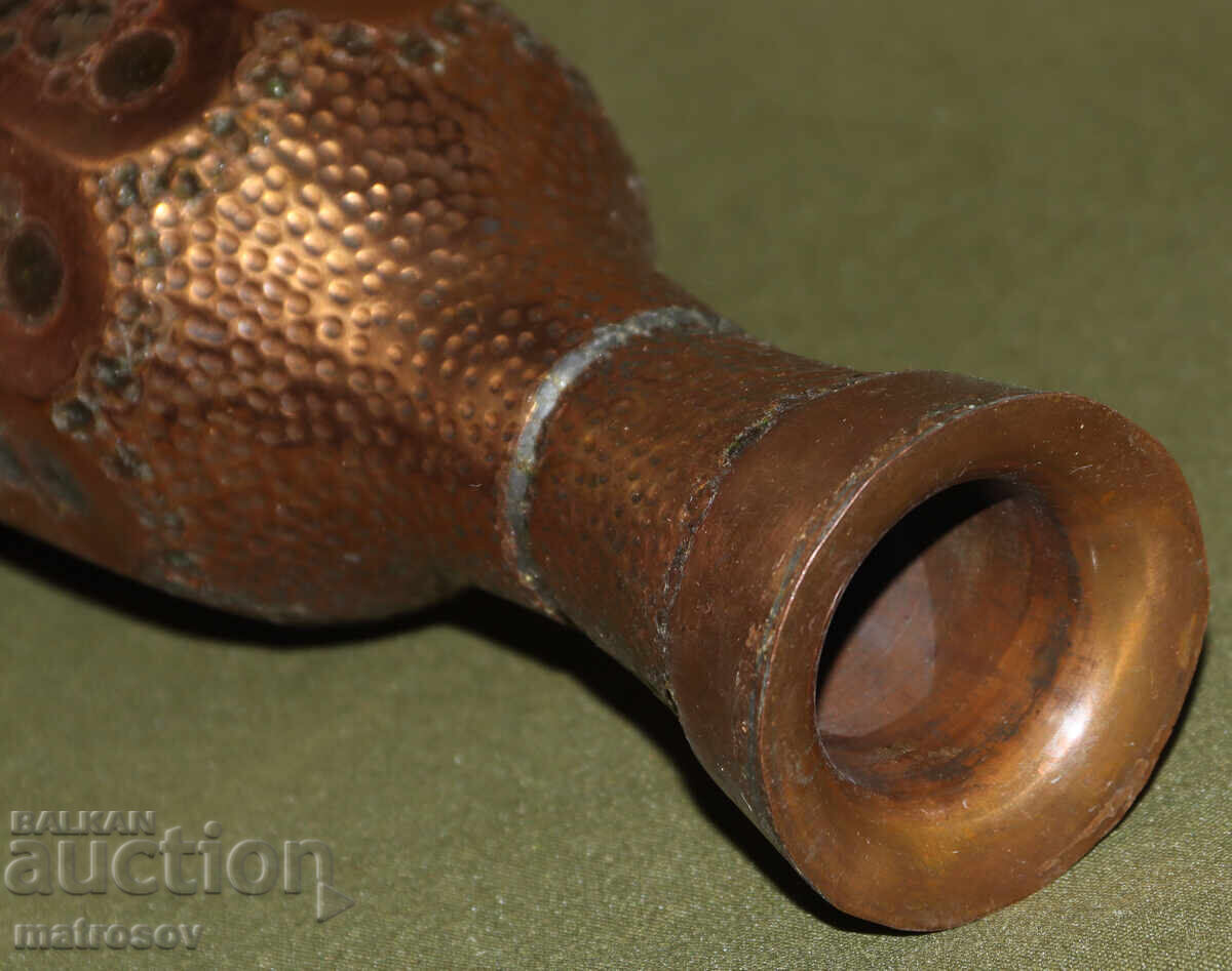 Handmade traditional copper jug vase - 7