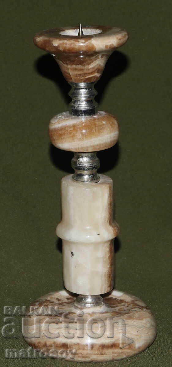 Παράδοση Χειροποίητο κηροπήγιο από όνυχα