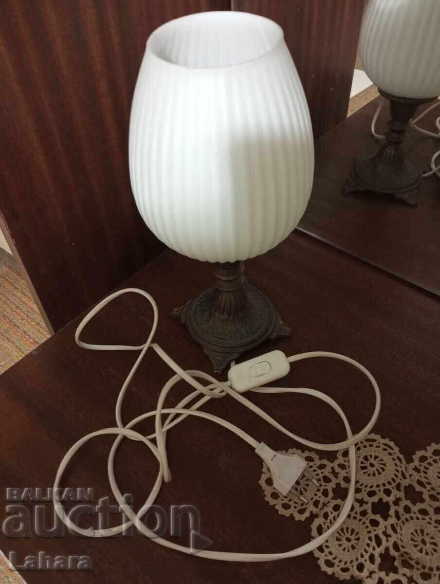 Beautiful bronze night lamp - 7