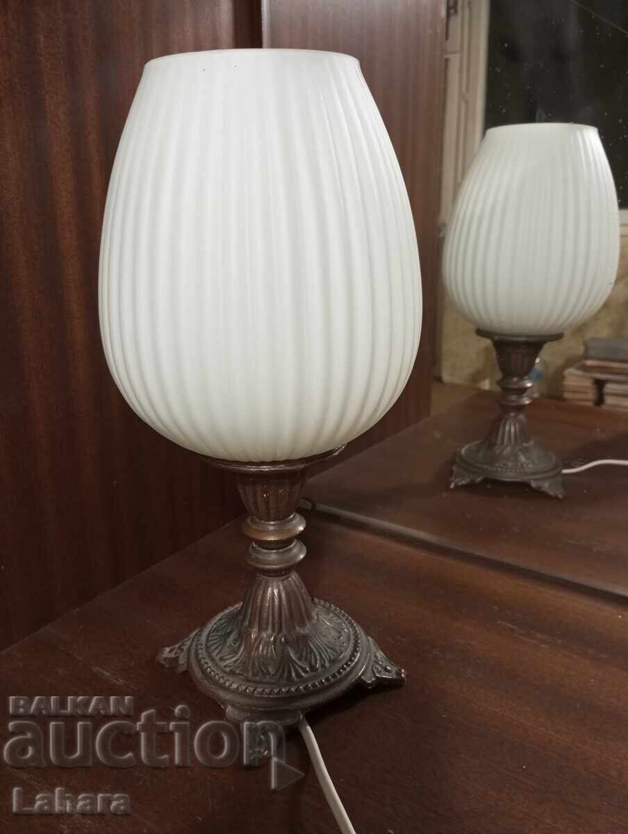 Beautiful bronze night lamp