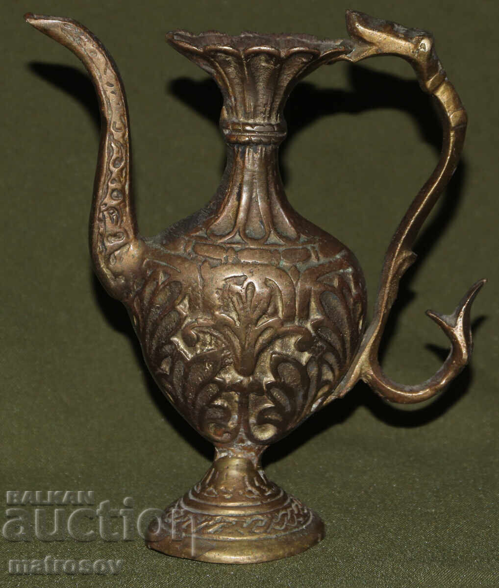 Bronze decorative coffee pot with price 120.00 BGN | € 61.36
