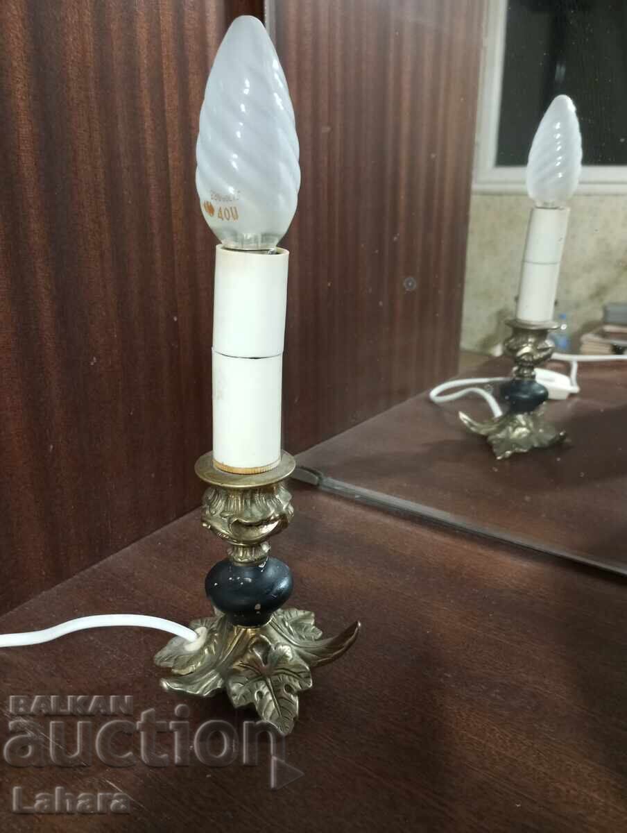 Beautiful night lamp imitating a candlestick - 5