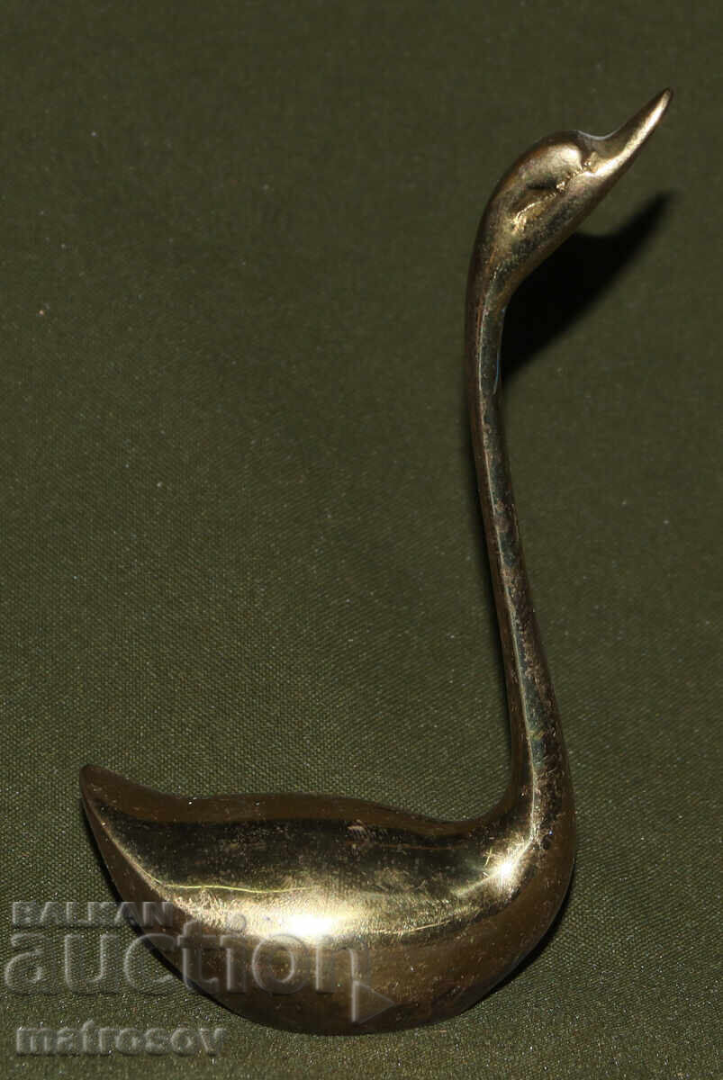 Brass decorative statue figure swan with price 70.00 BGN | € 35.79