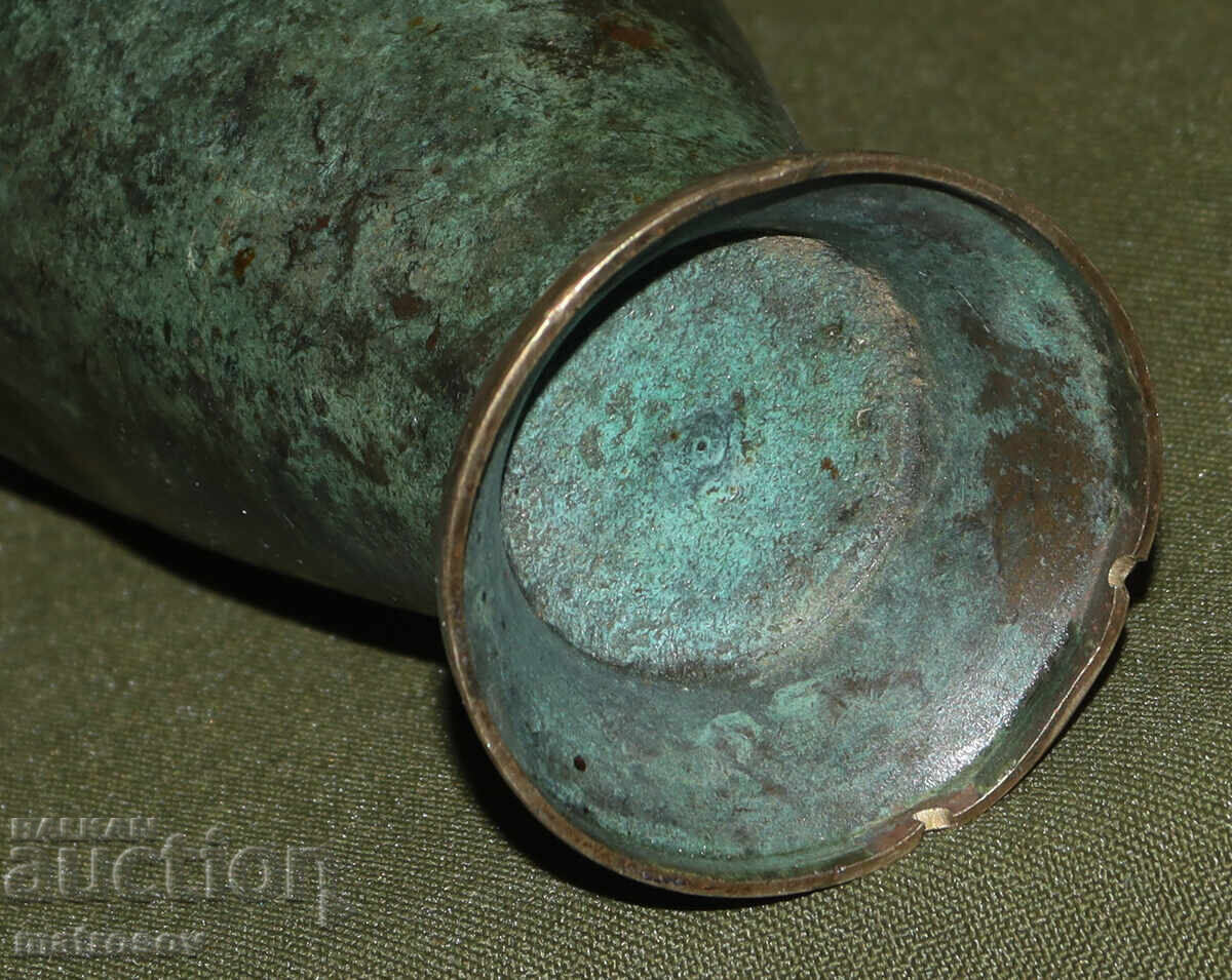 Vază decorativă din alamă - 7