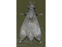 Cenușar metalic lucrat manual, țânțar