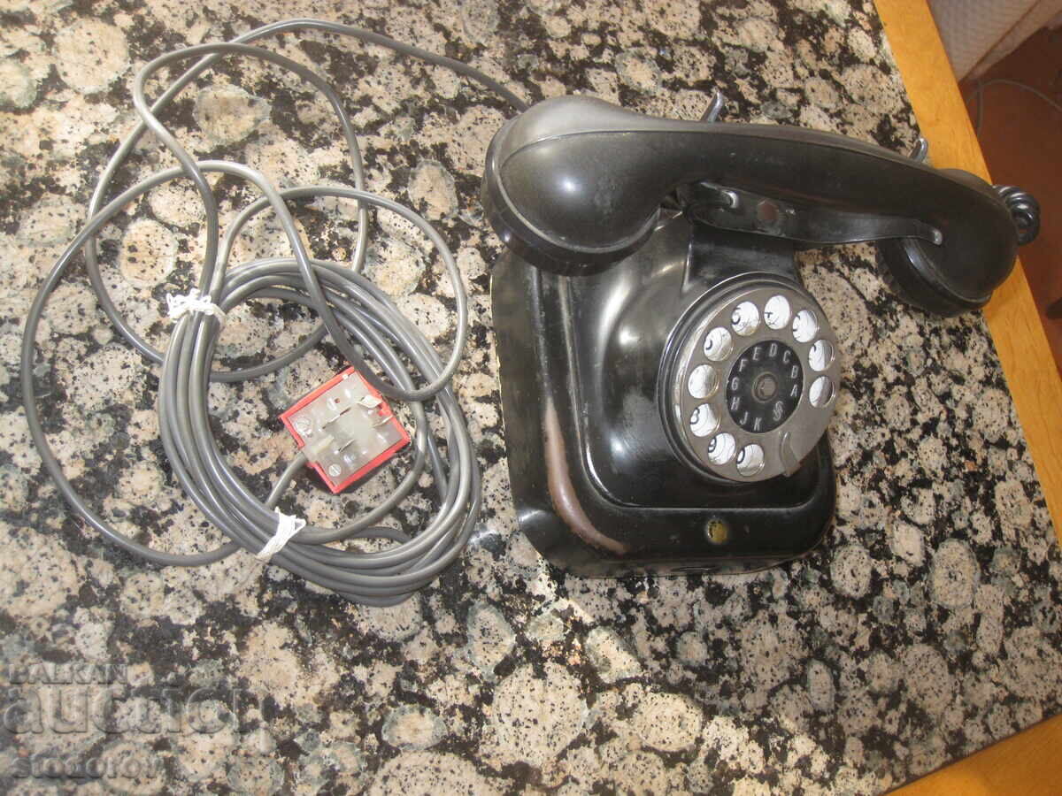 Licitație Telefon vechi Siemens & Halske Regatul Bulgariei, stemă regală Licitație Telefon vechi Siemens & Halske Regatul Bulgariei, stemă regală