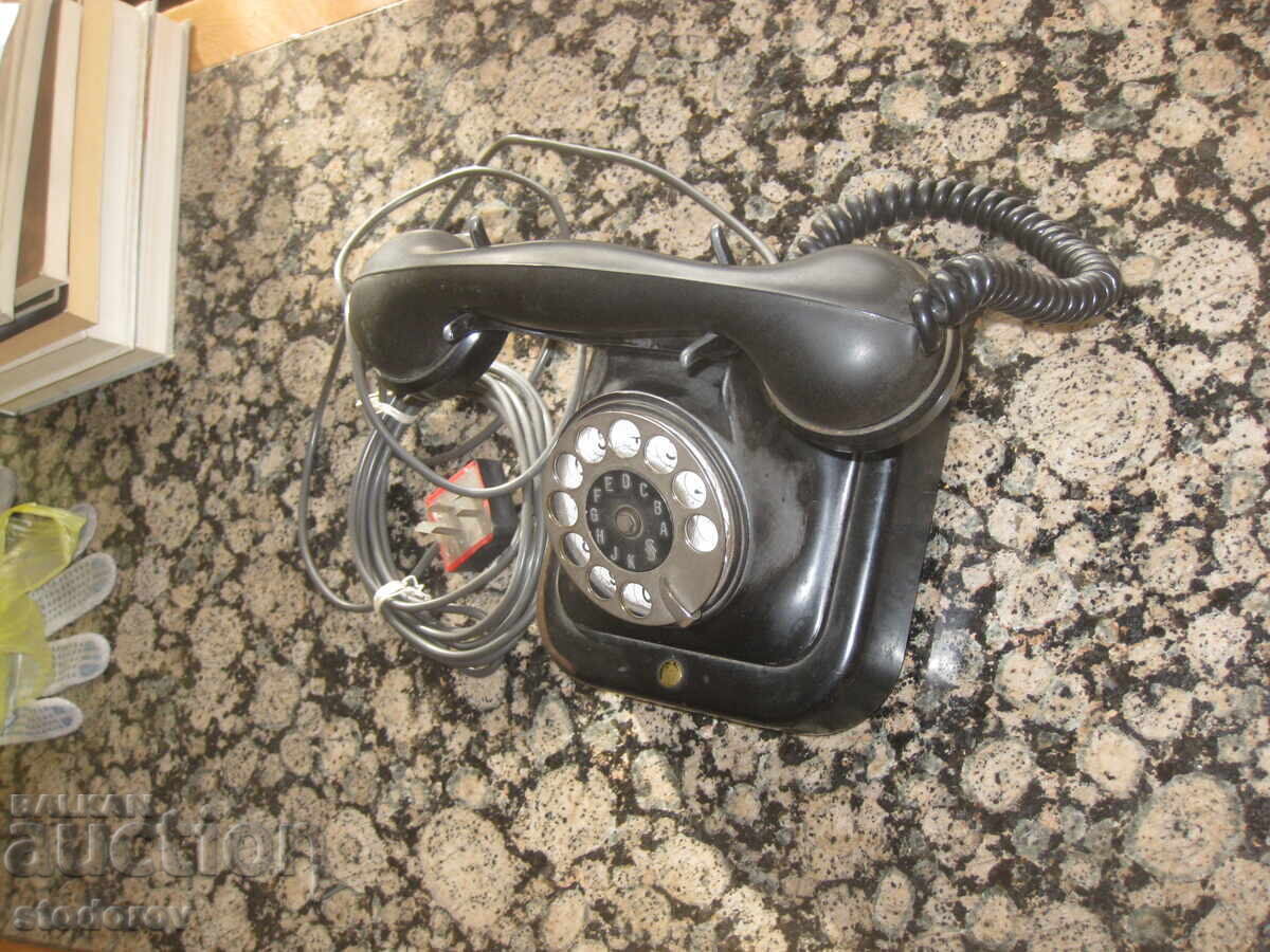 Old Siemens & Halske Phone Kingdom of Bulgaria, Royal Coat of Arms - 7