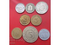 Mixed lot of 8 coins