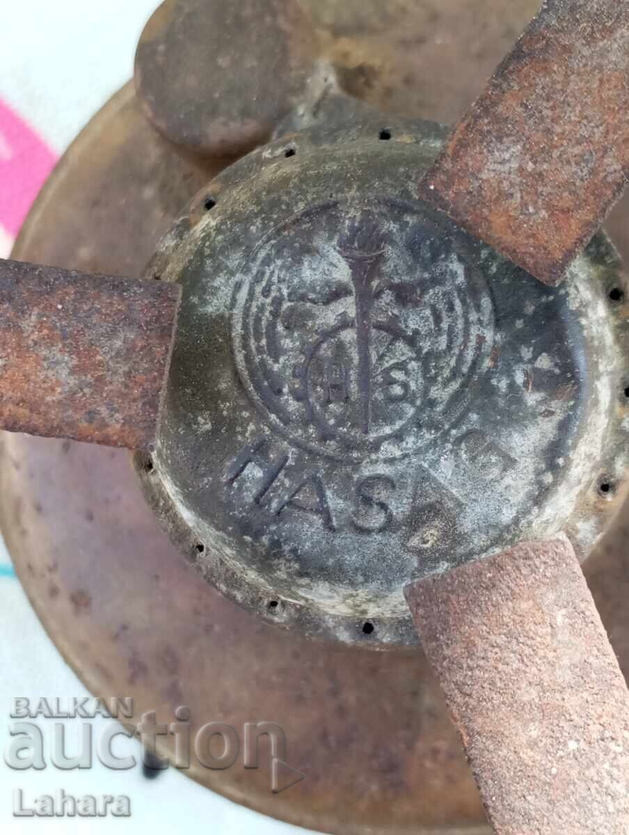 Δημοπρασία Σπιρτόφωτο, εστία υγραερίου Γερμανία Α' Παγκόσμιος Πόλεμος