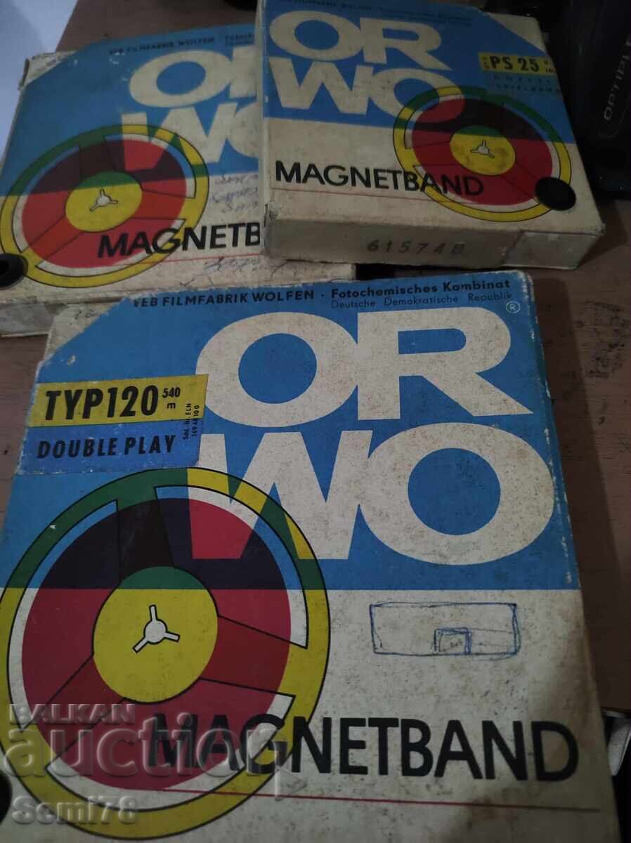 3 bucăți Role pentru magnetofon 3 bucăți Role pentru magnetofon