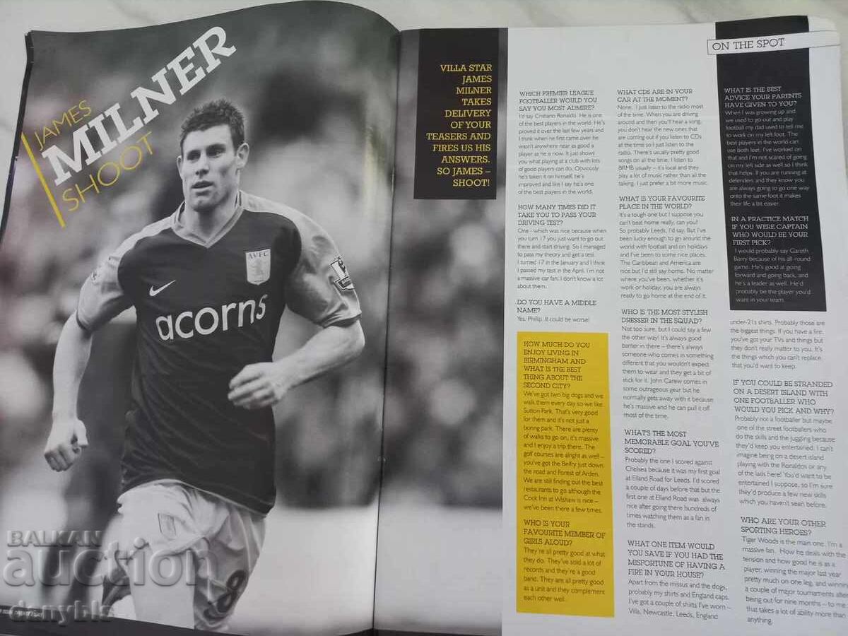 Περιοδικό ποδοσφαίρου - Άστον Βίλα / Aston Villa με τιμή 6.00 BGN | € 3.07