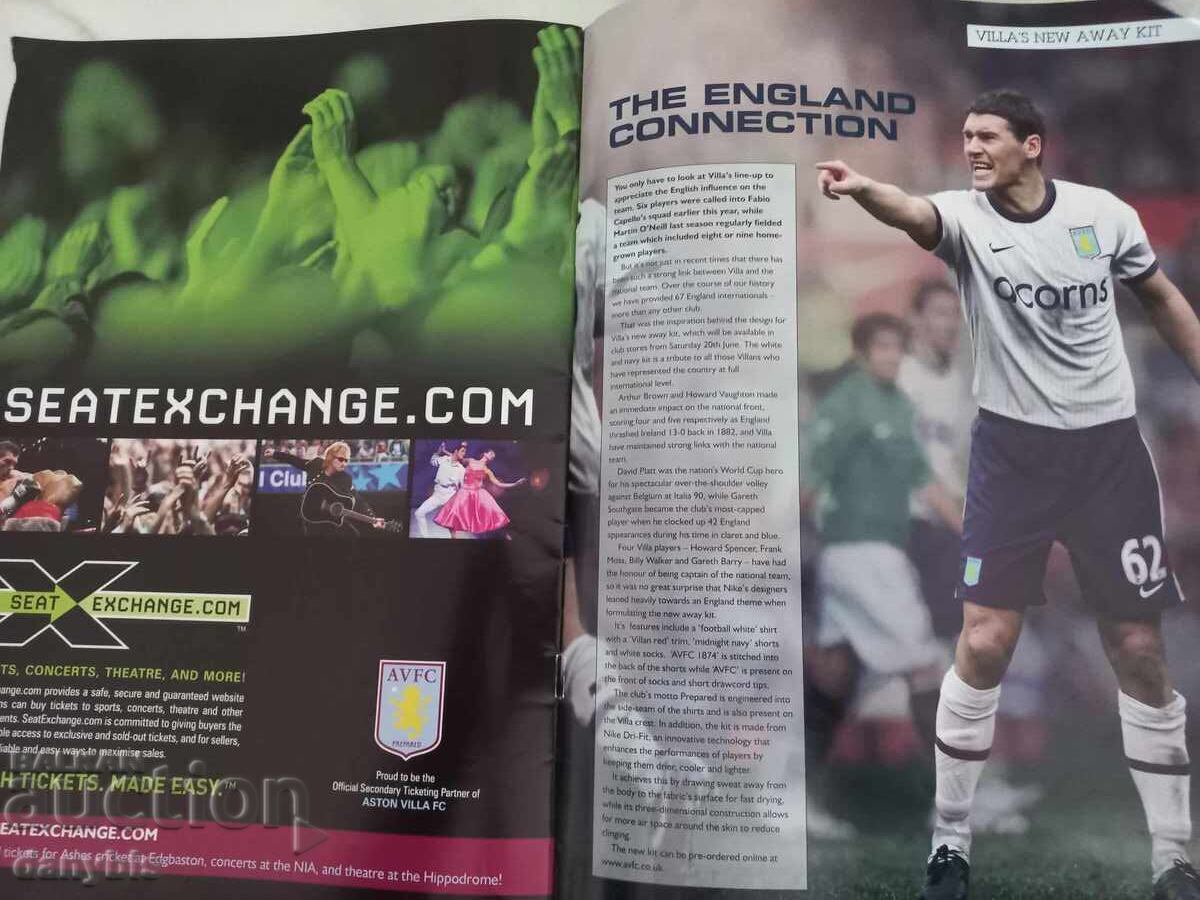 Περιοδικό ποδοσφαίρου - Άστον Βίλα / Aston Villa - 5 Περιοδικό ποδοσφαίρου - Άστον Βίλα / Aston Villa - 5