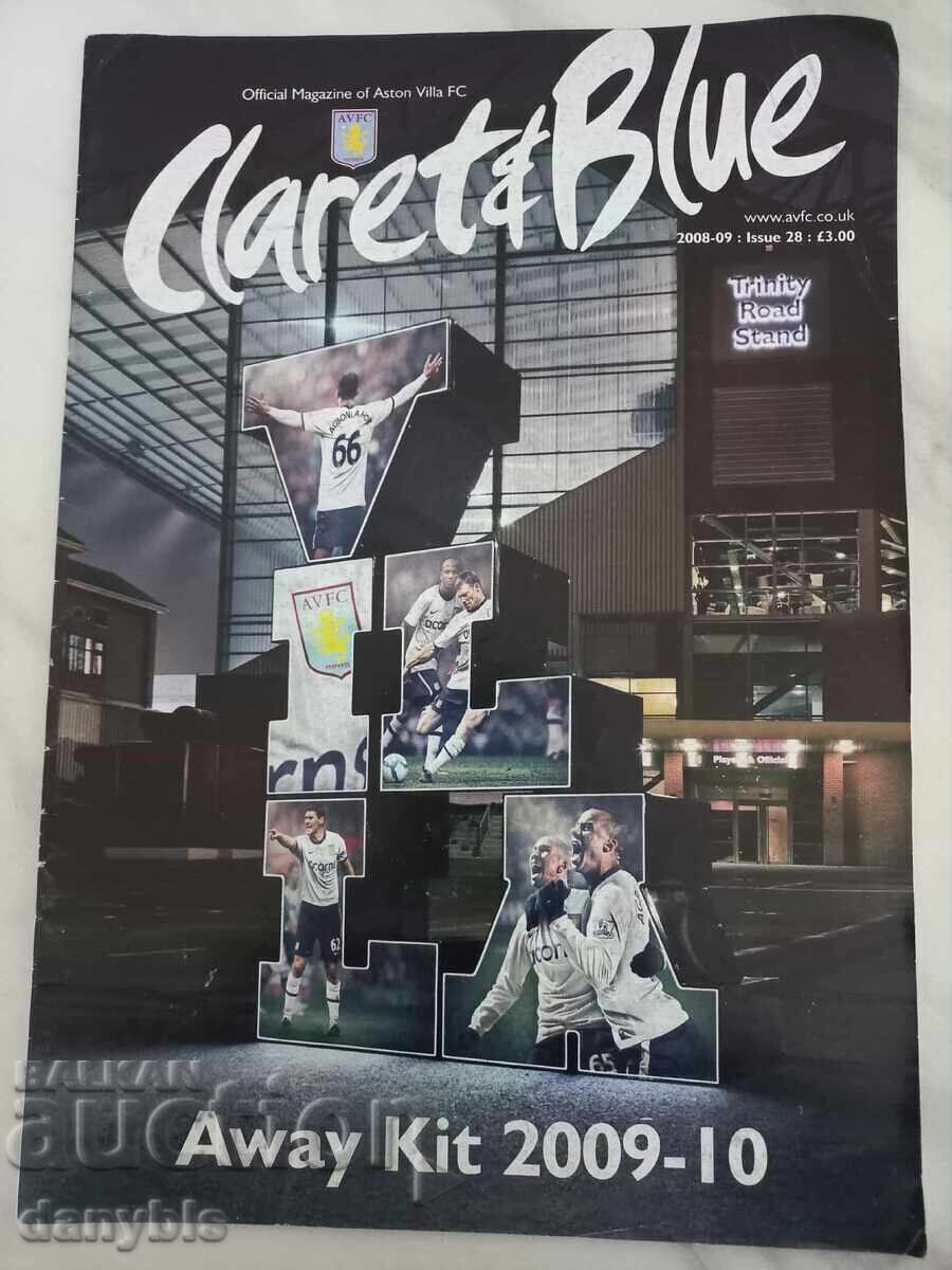 Περιοδικό ποδοσφαίρου - Άστον Βίλα / Aston Villa Περιοδικό ποδοσφαίρου - Άστον Βίλα / Aston Villa