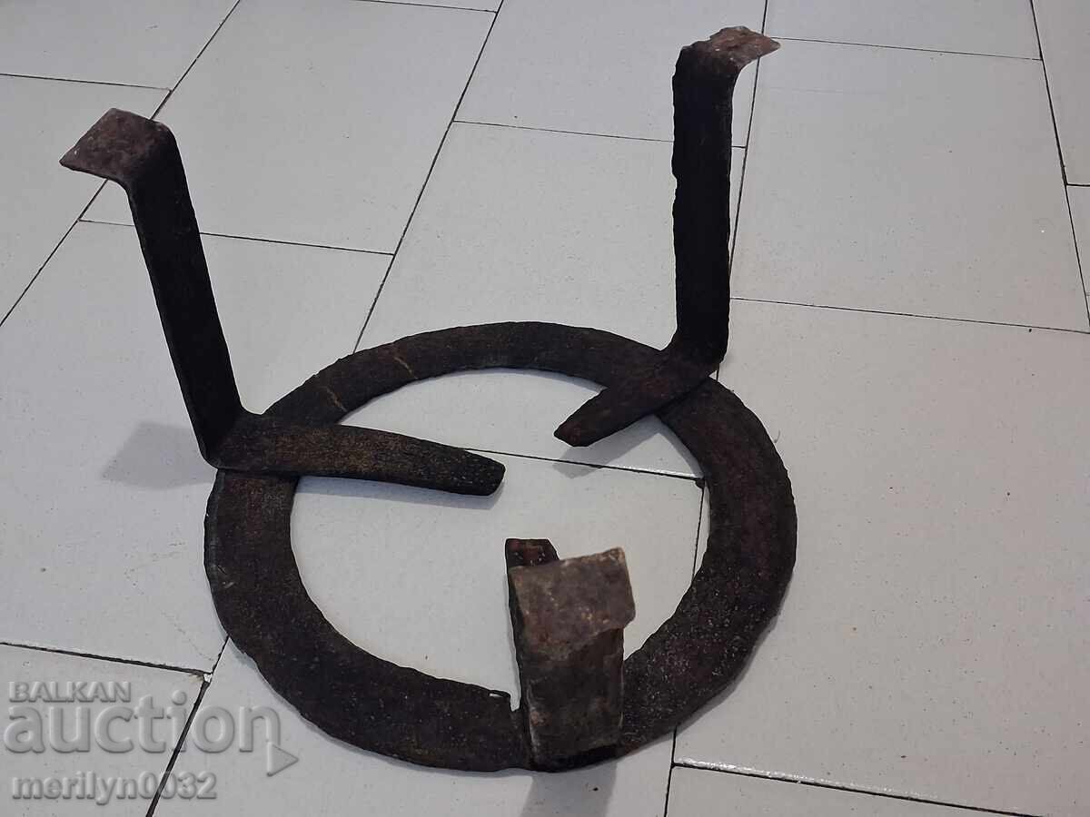 Delivery of Antique wrought iron stove, hearth, grill, wrought iron