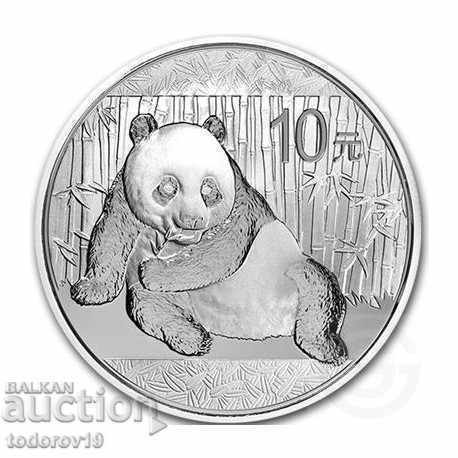 30 g Silver Chinese Panda 2015