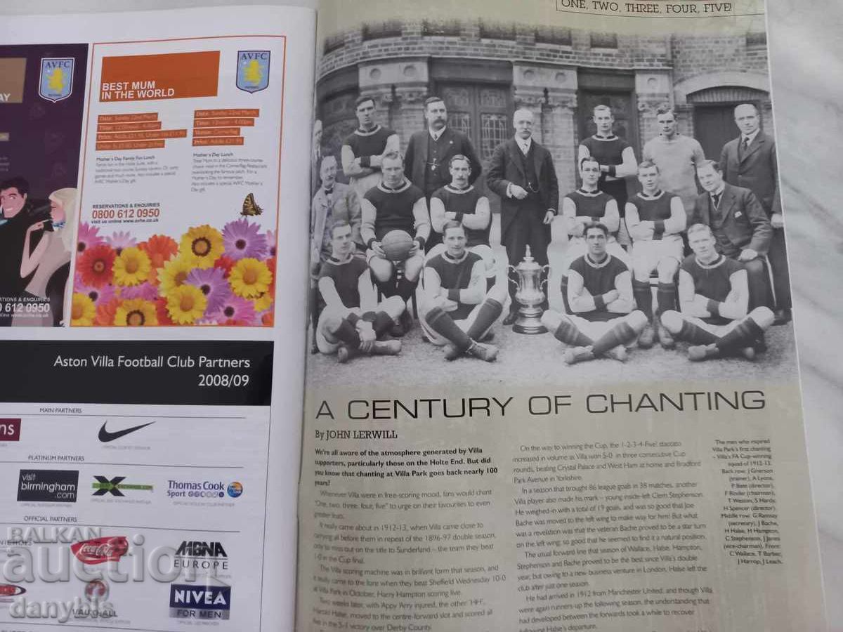 Football Magazine - Aston Villa - 5