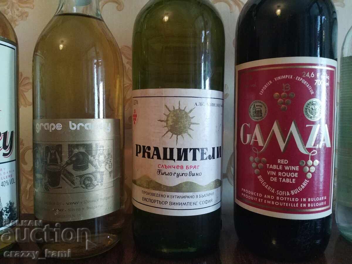 B.Z.C. from 1st Grade NEW alcohol bottles from the Socialist era - 6 B.Z.C. from 1st Grade NEW alcohol bottles from the Socialist era - 6